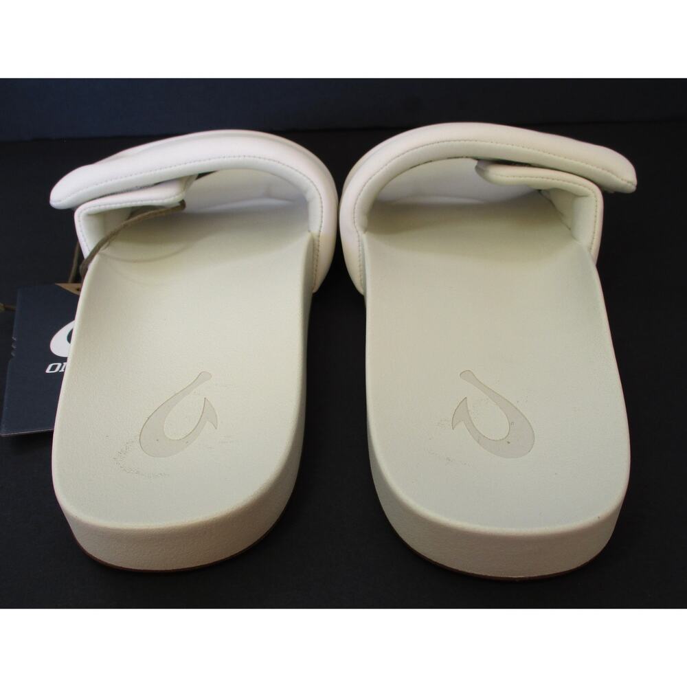 New OLUKAI Sunbeam Slide Sandals Women's Sz 8 Off White - Picture 7 of 9